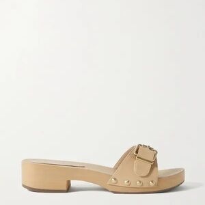 Porte & Paire - Buckle Leather Slide